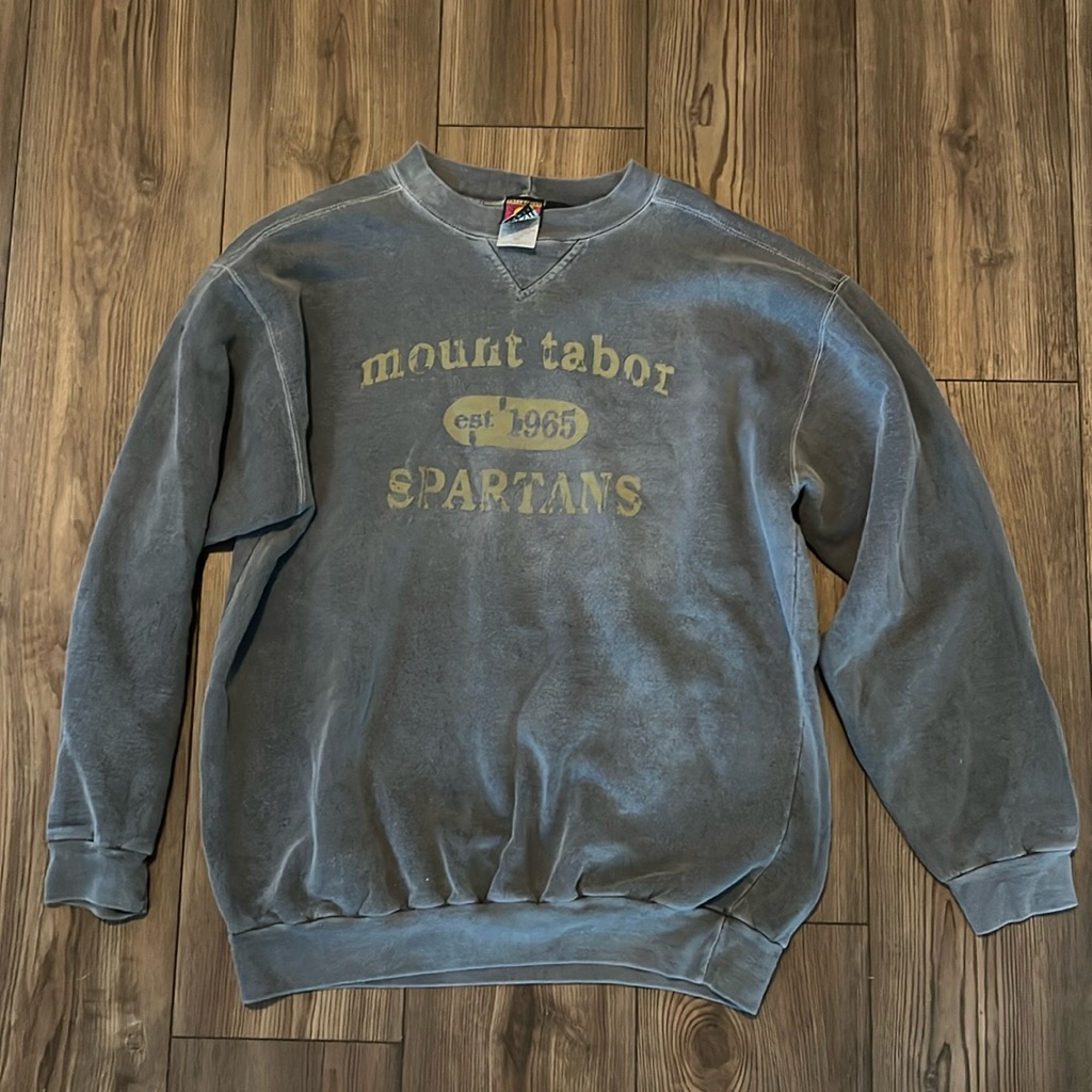 Flash Avanti Mount Tabor Spartans Sweatshirt Size Small Vintage